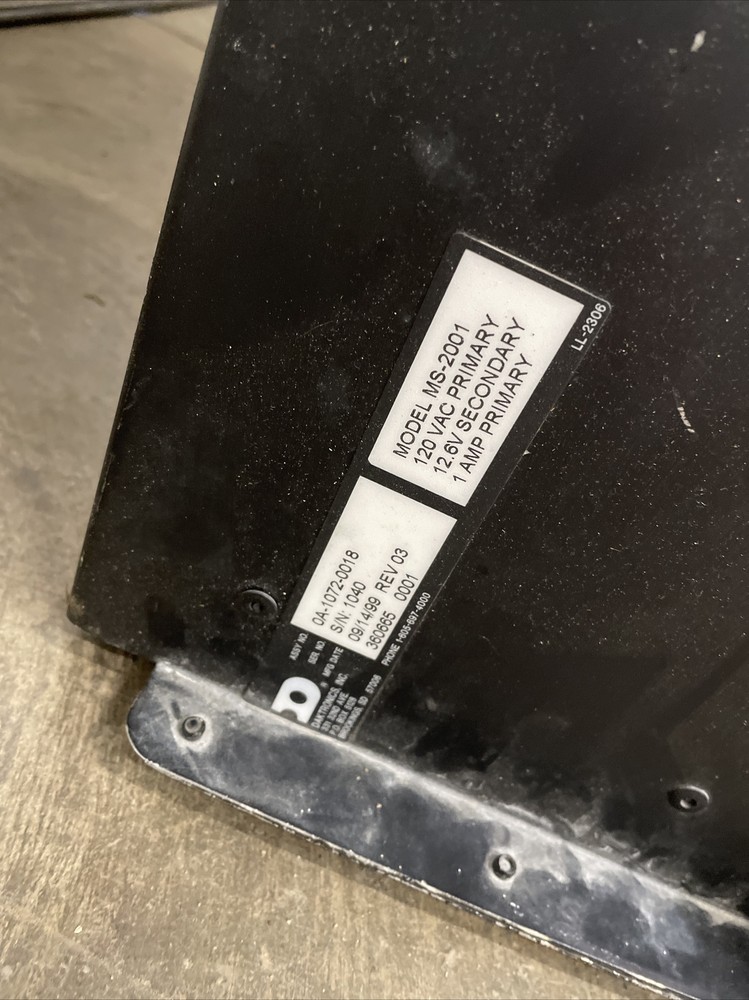 Vintage Daktronics MS-1000 Scoreboard, Powers On, As Is, See Details Needs Work