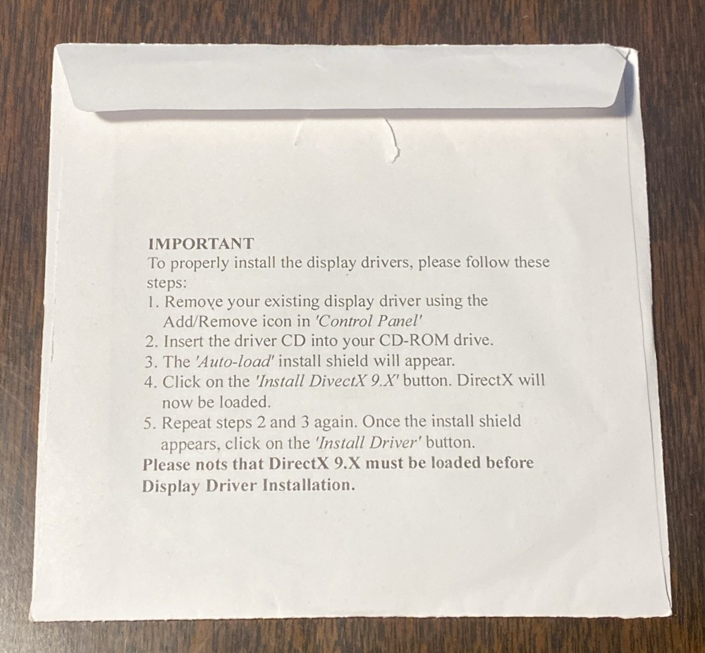 AOpen VGA Installation PC CD-Rom Disc Only , A Open Video