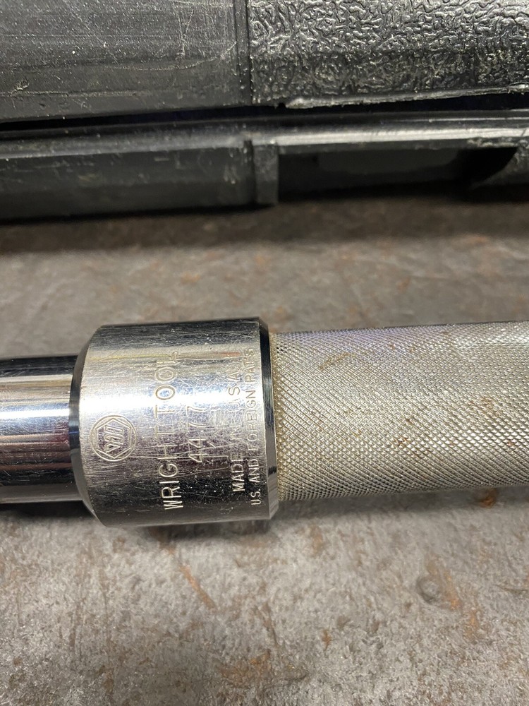 (OA) Wright Tool 4477 Adjustable Torque Wrench 1/2" Drive