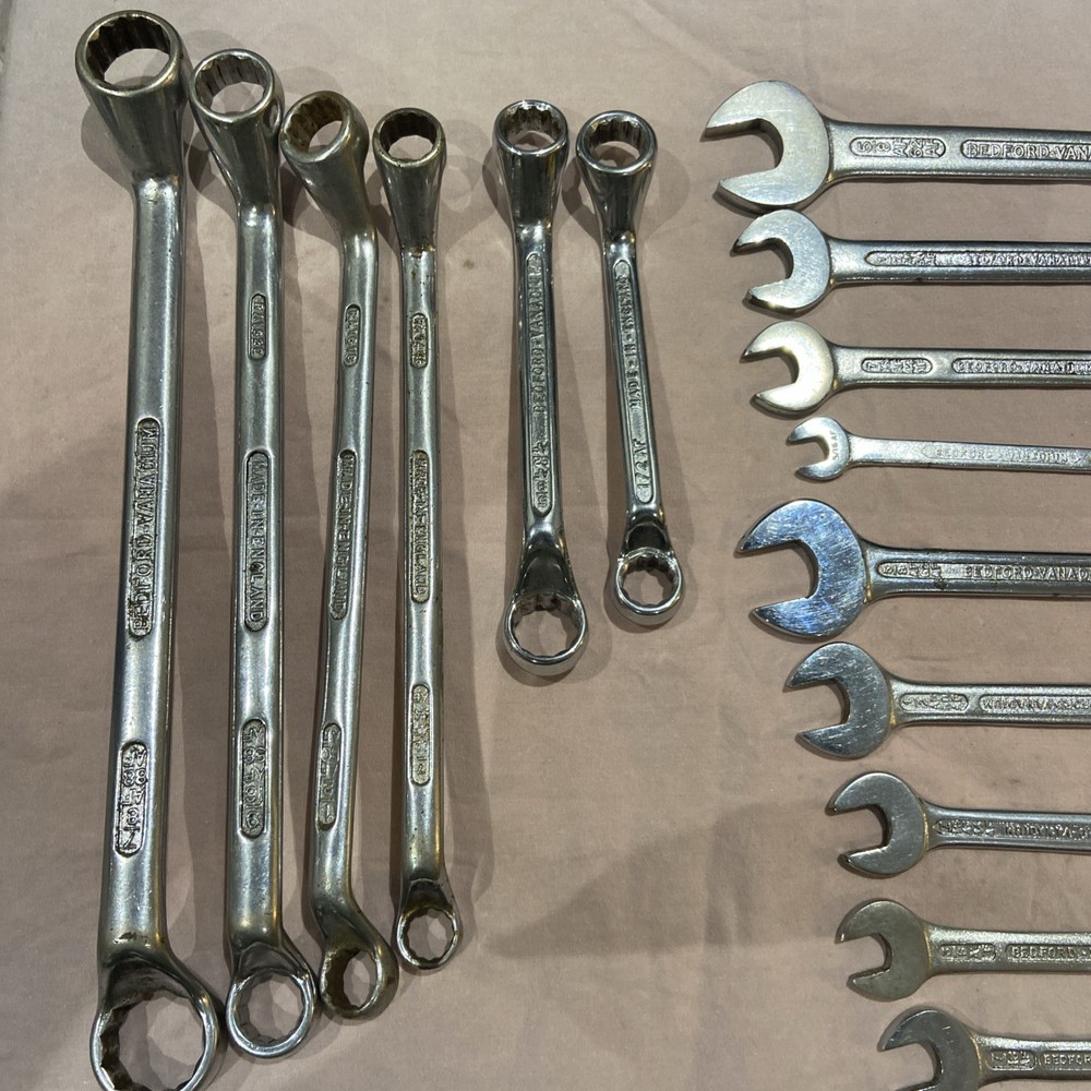 AF Spanner Selection , by Bedford (not Britool)