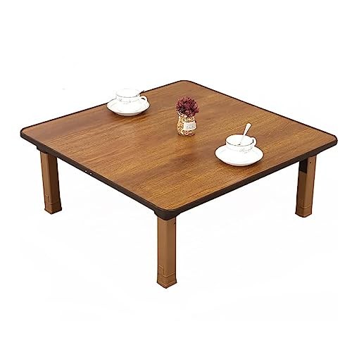 Japanese-Style Square Folding Tea Coffee Table, Low Table, Dining 60x60cm