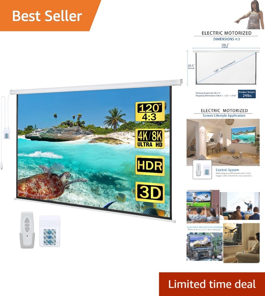 Motorized Projector Screen