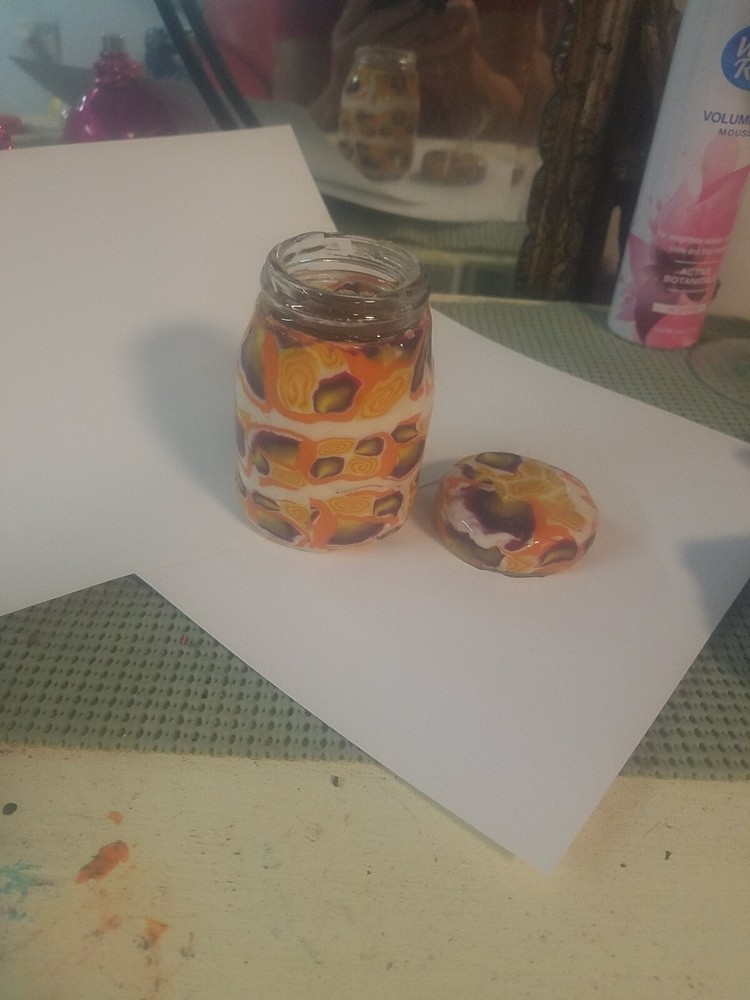 Polimer Clay Stash Jars