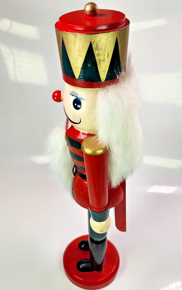 15" Nutcracker Red Yellow
