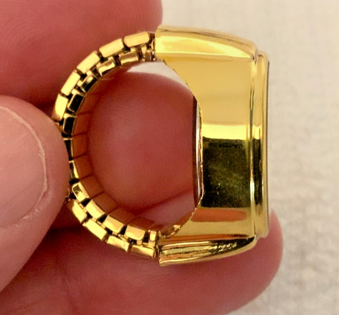GOMIA RING WATCH (GOLD)