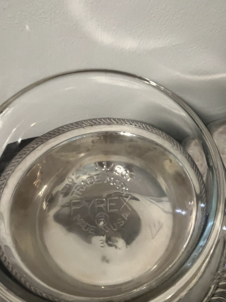 F.B. ROGERS SILVER CO. SILVER PLATED FOOTED COVERED DISH SERVING BOWL #1158