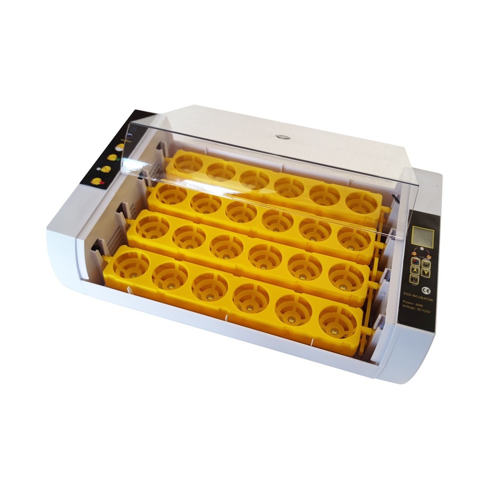 110V 24 Eggs Automatic Egg Incubator with Automatic Egg Turning