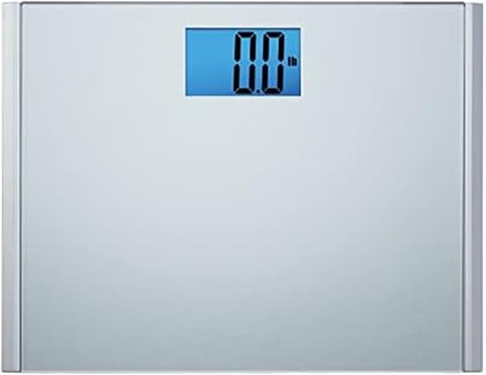 Digital Bathroom Scale 440 lbs Capacity Large Platform Easy Read Slim