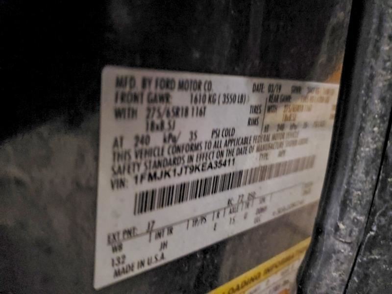 EXPEDITON 2019 Air Shutter 2104156