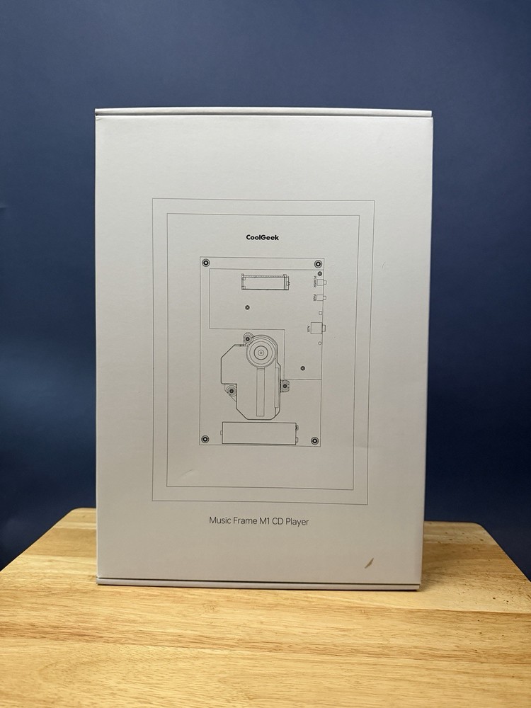 Cool Geek Audio Frame CD Player NEW