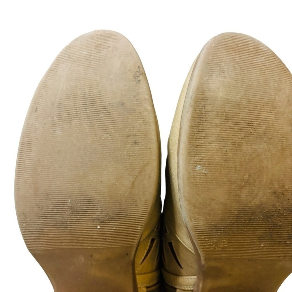 George Short Tan Neutral Ankle Boot Bootie SZ 9