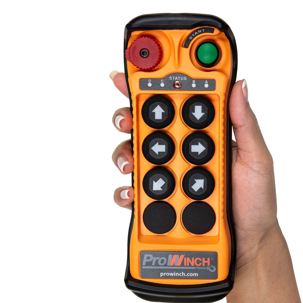6 Channels Single Speed Wireless Remote Control Multi voltage Long Range 900 ft