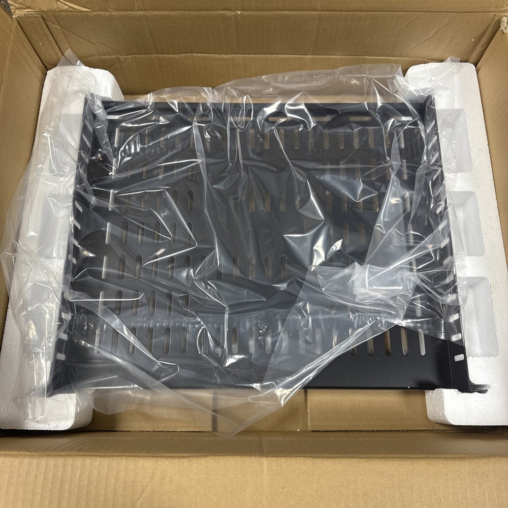 NEW Strong SR-SHELF-FIXED-1U 2 Space 14.5'' Deep Rack Mount Shelf