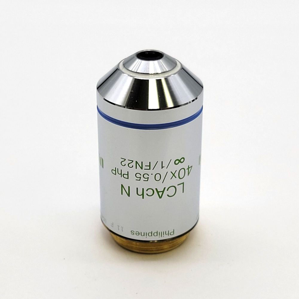 Olympus Microscope Objective LCAch N 40x PhP Phase Contrast