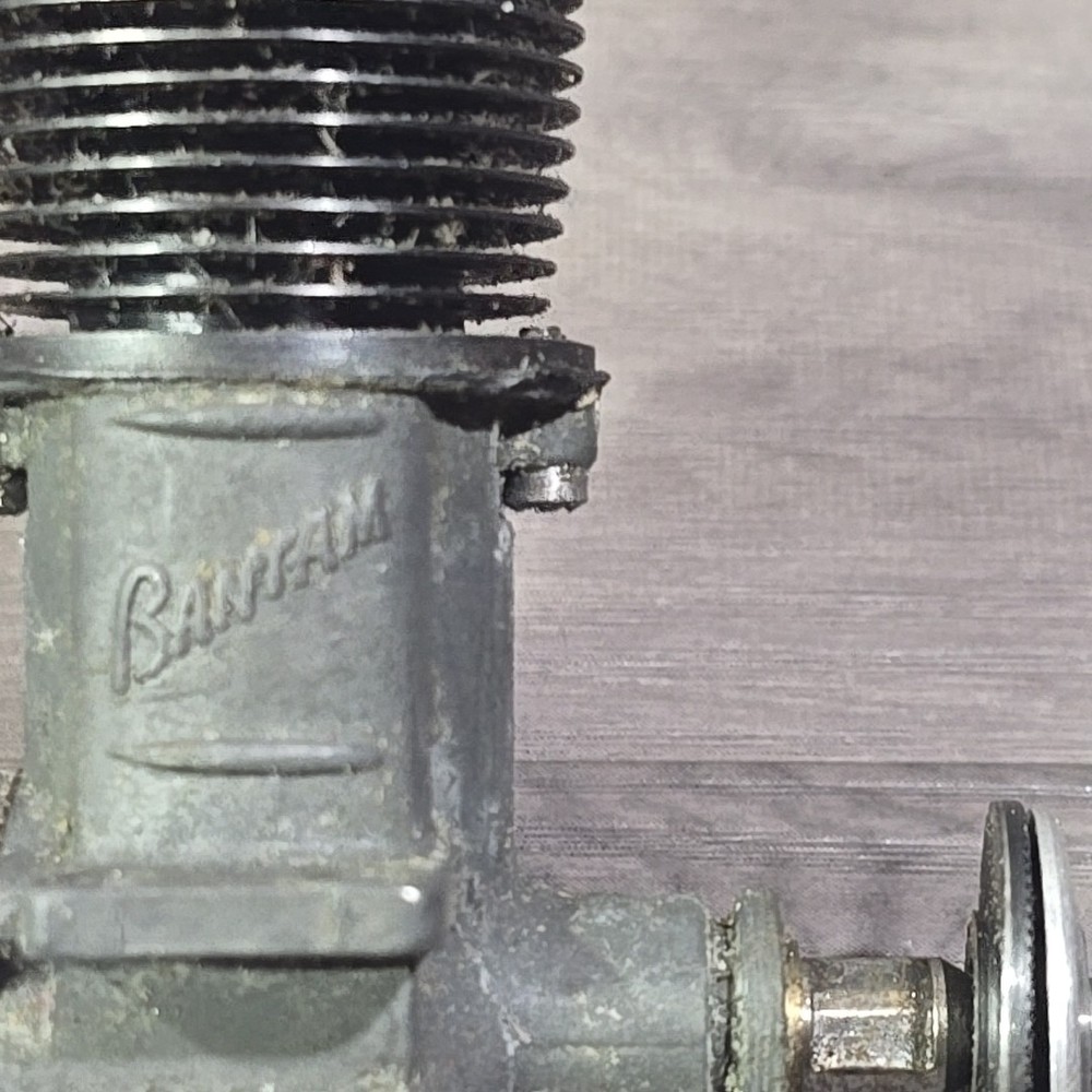 Vintage Bantam Model Airplane Engine