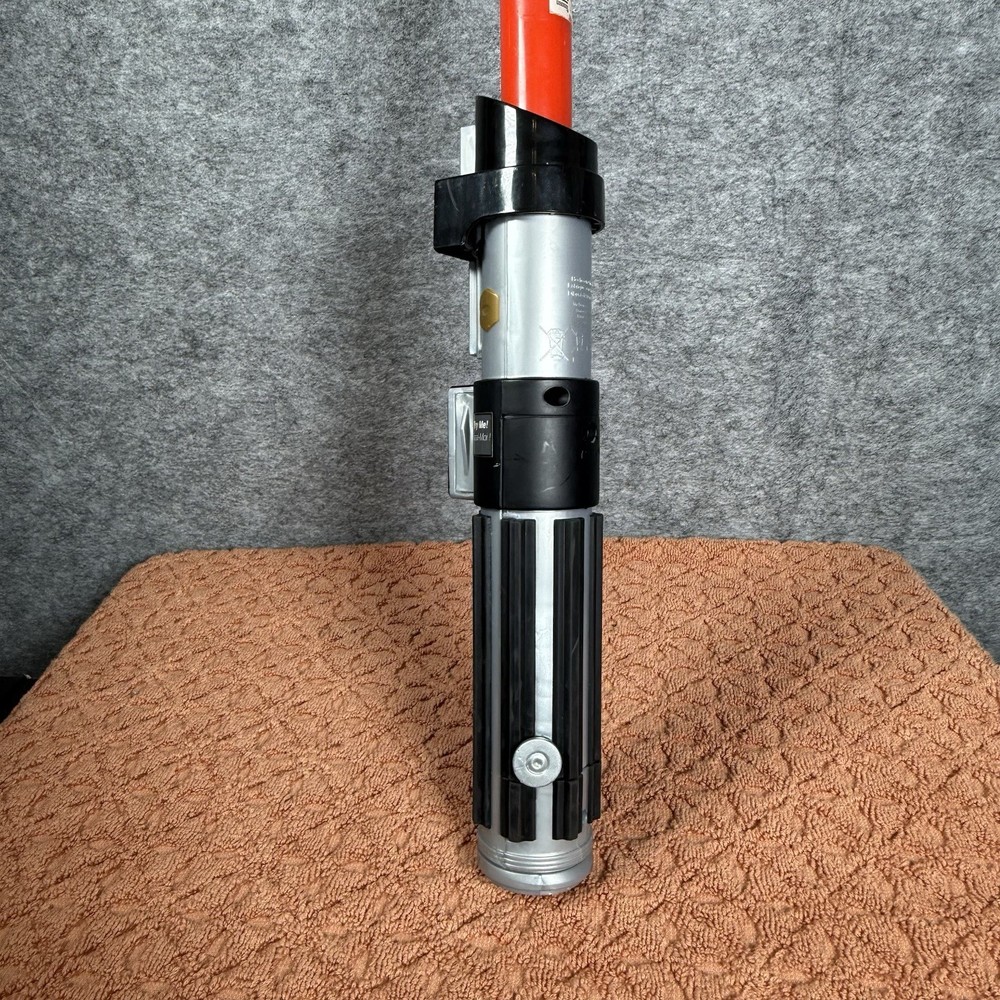 Star Wars Darth Vader Lightsaber Toy Red Extendable Electronic