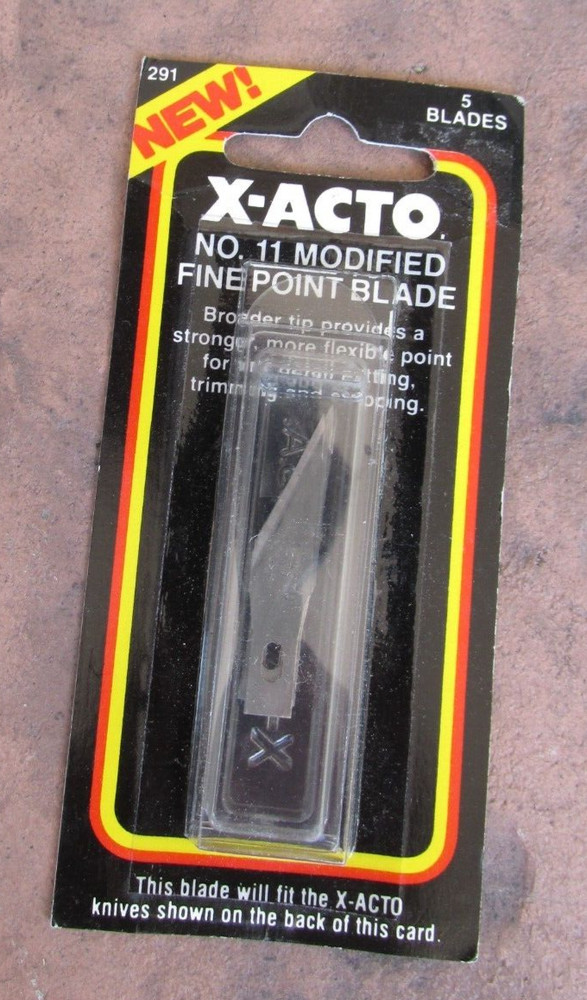X-ACTO #11 MODIFIED FINE POINT BLADE