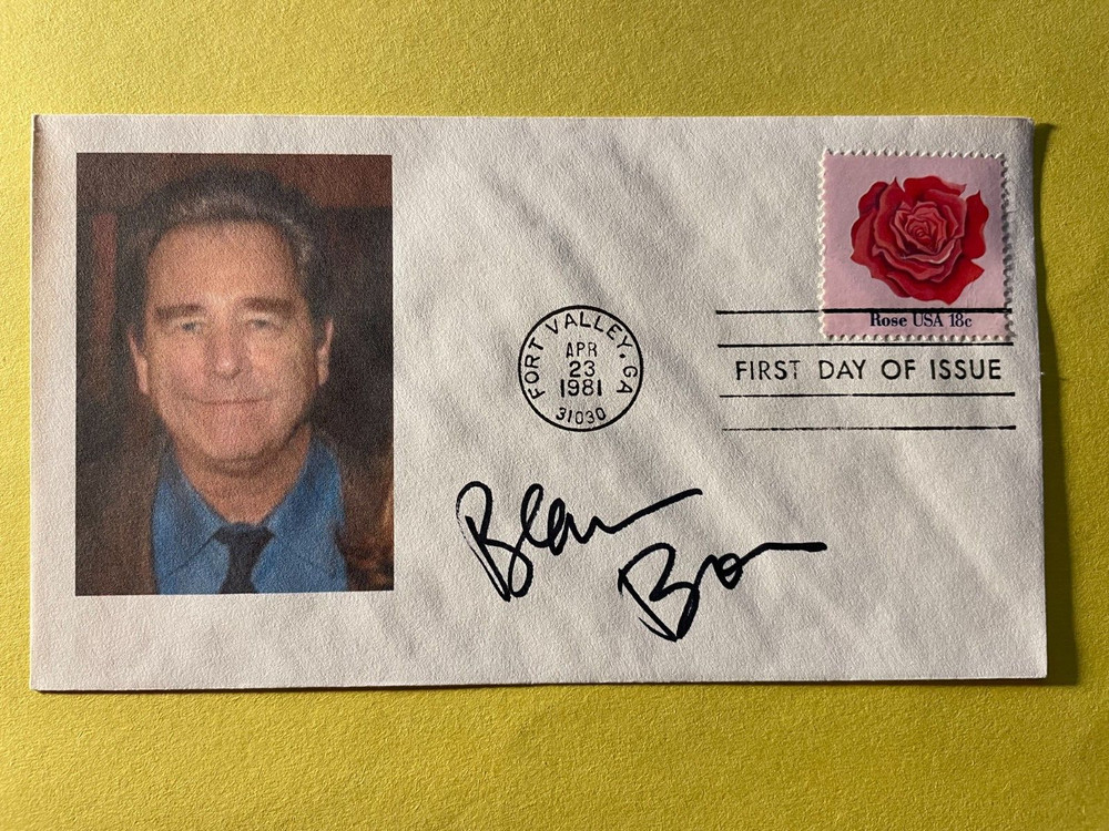 SIGNED BEAU BRIDGES FDC AUTOGRAPHED FIRST DAY COVER