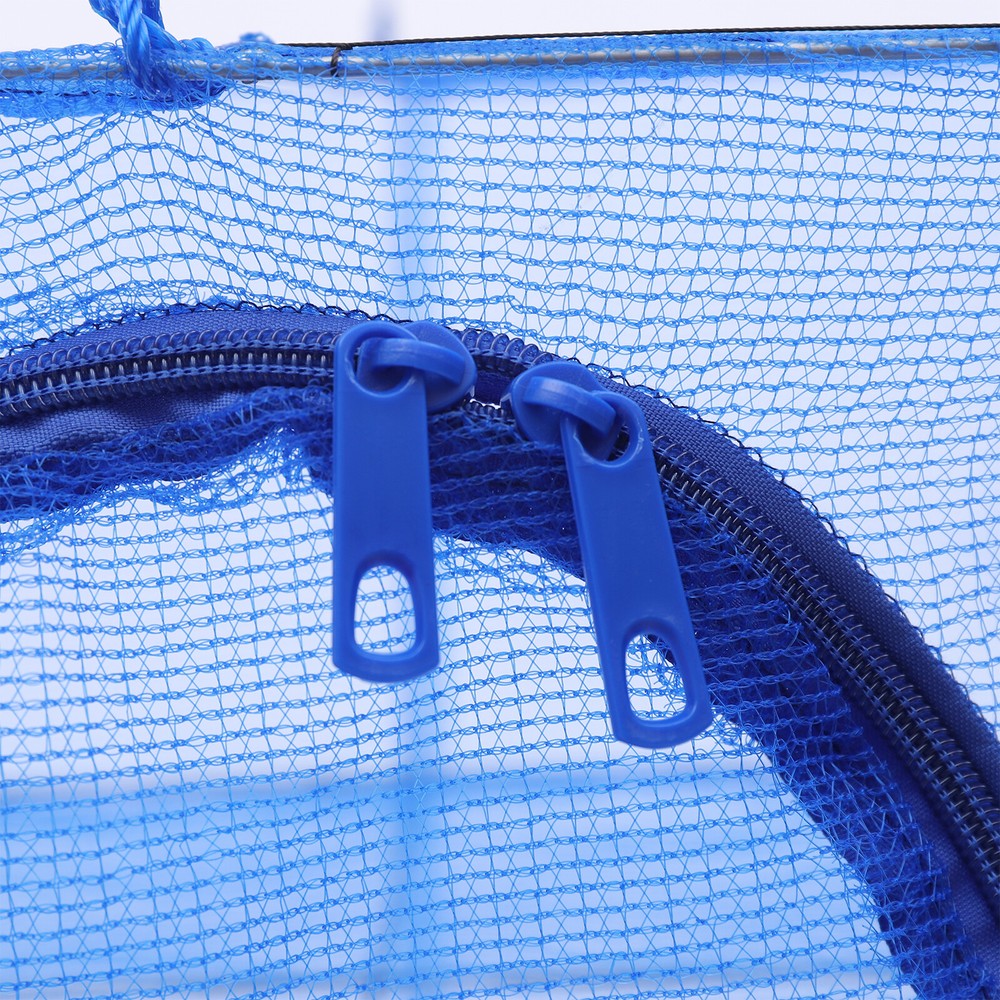 Herb Drying Rack Hanging Herb Mesh Rack Foldable Drying Net with Zippers 4-Layer