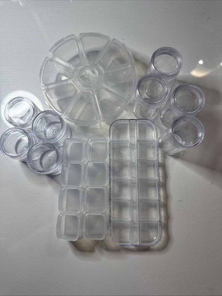 Bead Containers Clear