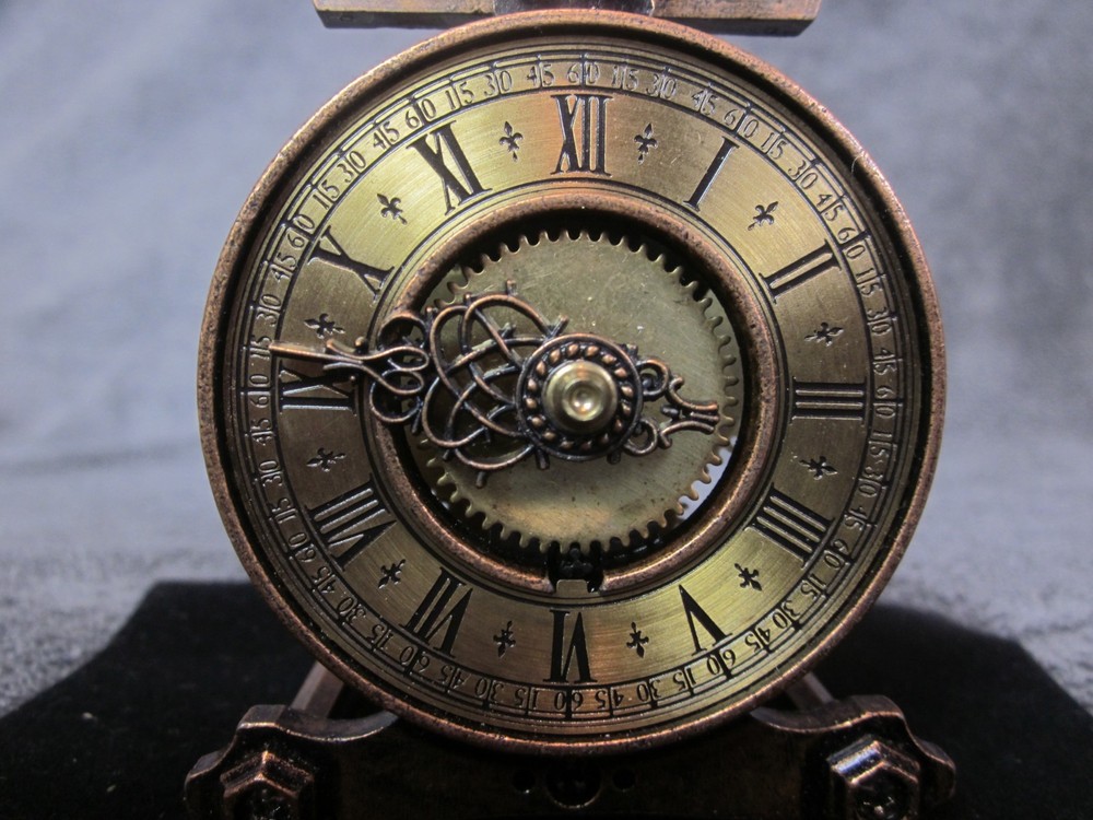 Micro Flying Clock: CM-150: Made in Japan: COMPLETE w/ BOX & EVERYTHING ELSE