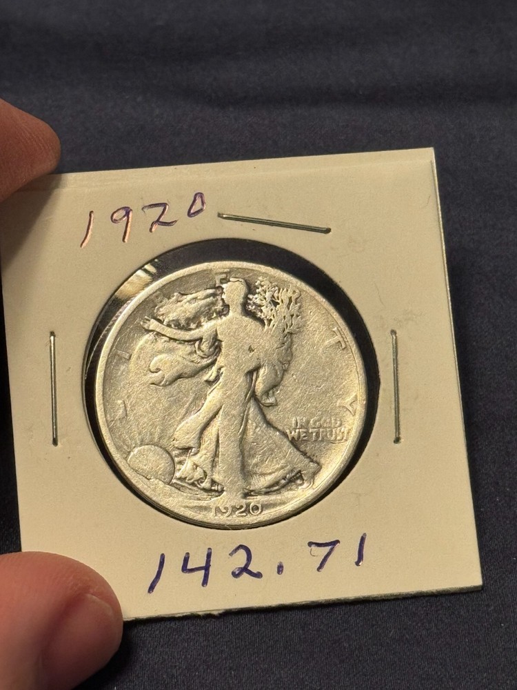 1920 Walking Liberty Half Dollar
