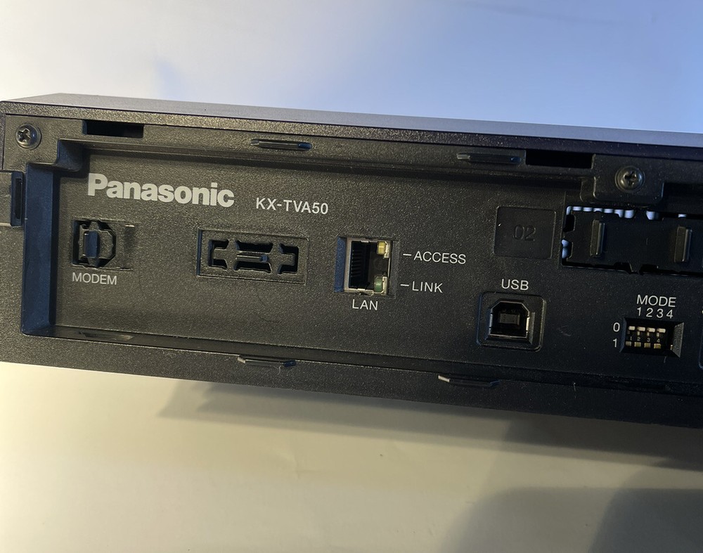 Panasonic KX-TVA50 Voice Mail Voice Processing System