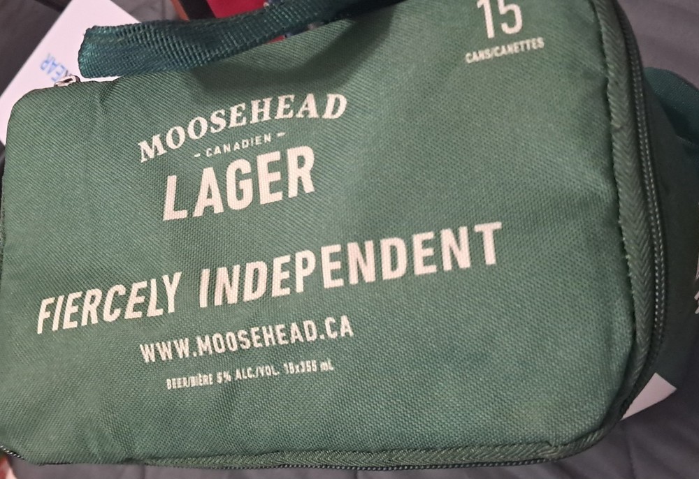 Moosehead Canadian Lager Backpack Cooler