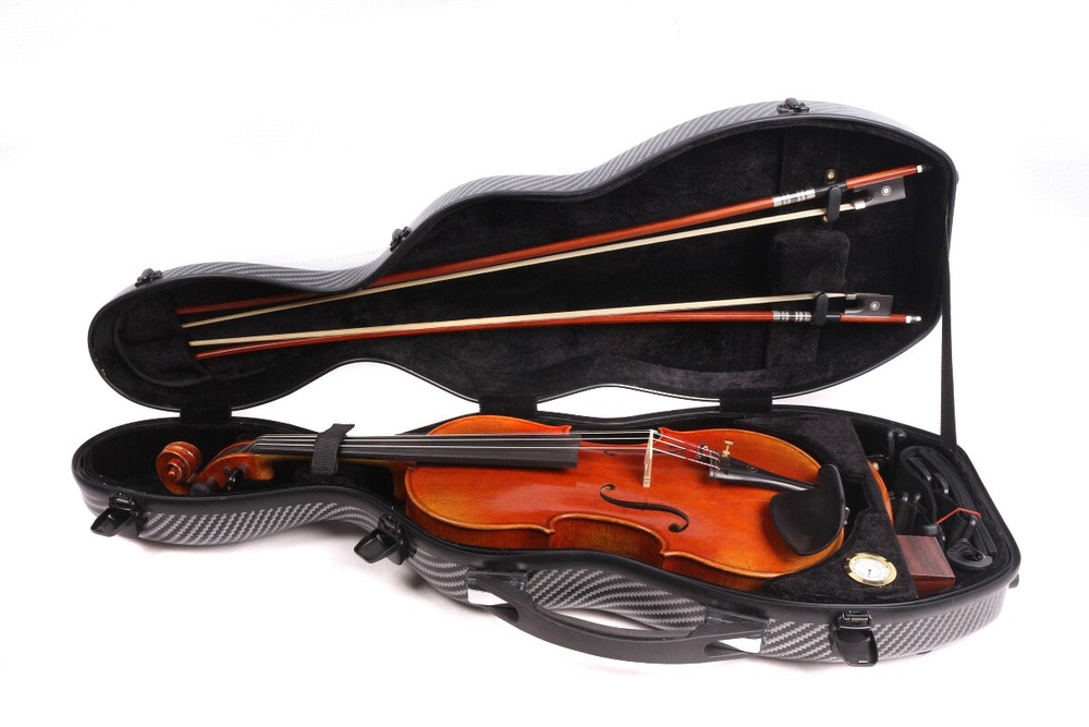 Advanced 4/4 Violin Case/Box High Strength Composite materia Strong Black