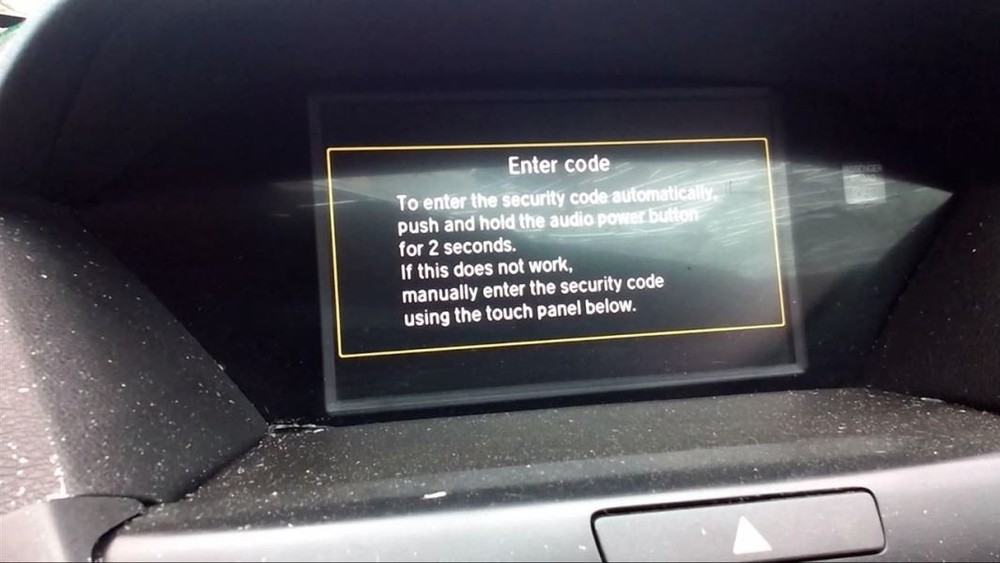 Display Screen Dash Mounted Upper Fits 17-19 MDX 461019