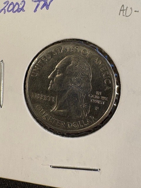 2002 P Tennessee State Quarter