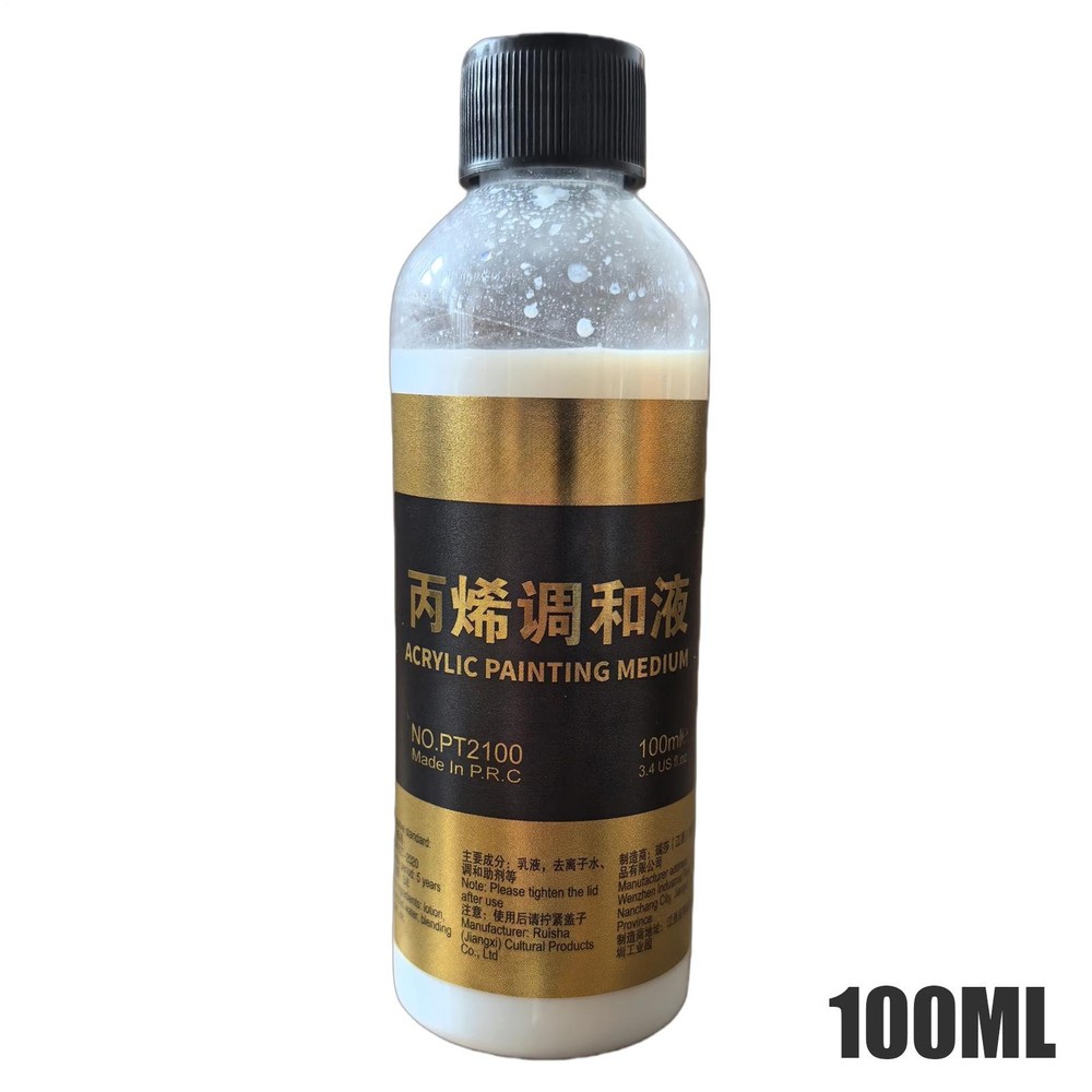 Propylene blending solution Acrylic Paint Thinner 100ml Acrylic Fluid Medium