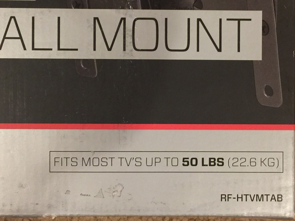 NEW - ROCKETFISH 19 - 39" INCH TILTING TV WALL MOUNT FLAT-PANEL RF-HTVMTAB