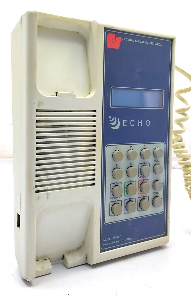Federal Signal Corporation ECHO Wall Mount Intercom Stations E-DSM