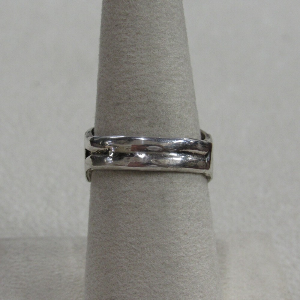Southwest Sterling Silver and Copper Ring Size 7+