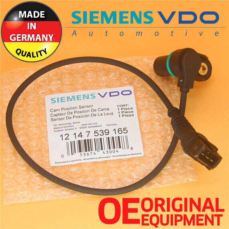 New Camshaft Position Sensor 12147539165 for BMW E39 E46 E53 E60 325Ci 330Ci
