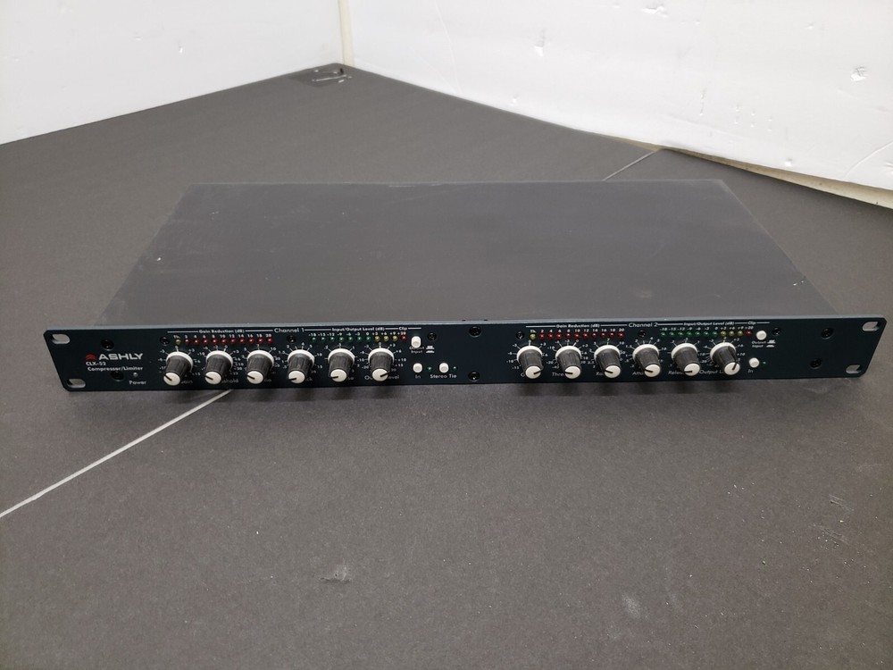 Ashly CLX-52 Dynamic Range Compressor/LIMITER *READ DESC*