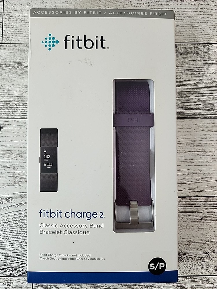 Fitbit Charge 2 Classic Accessory Band Size Small S/P Purple