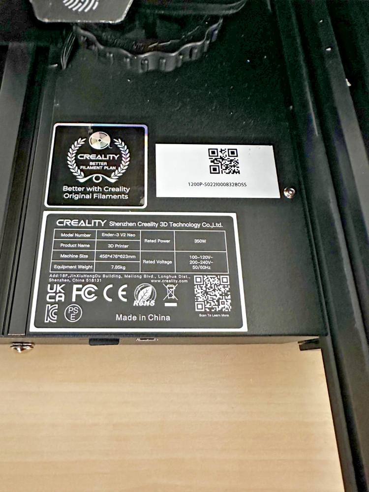 Creality Ender 3 V2 Neo 3D Printer