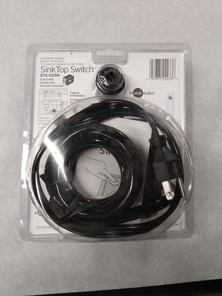 InSinkErator STS-00SN Dual-Outlet Air-Activated SinkTop Switch