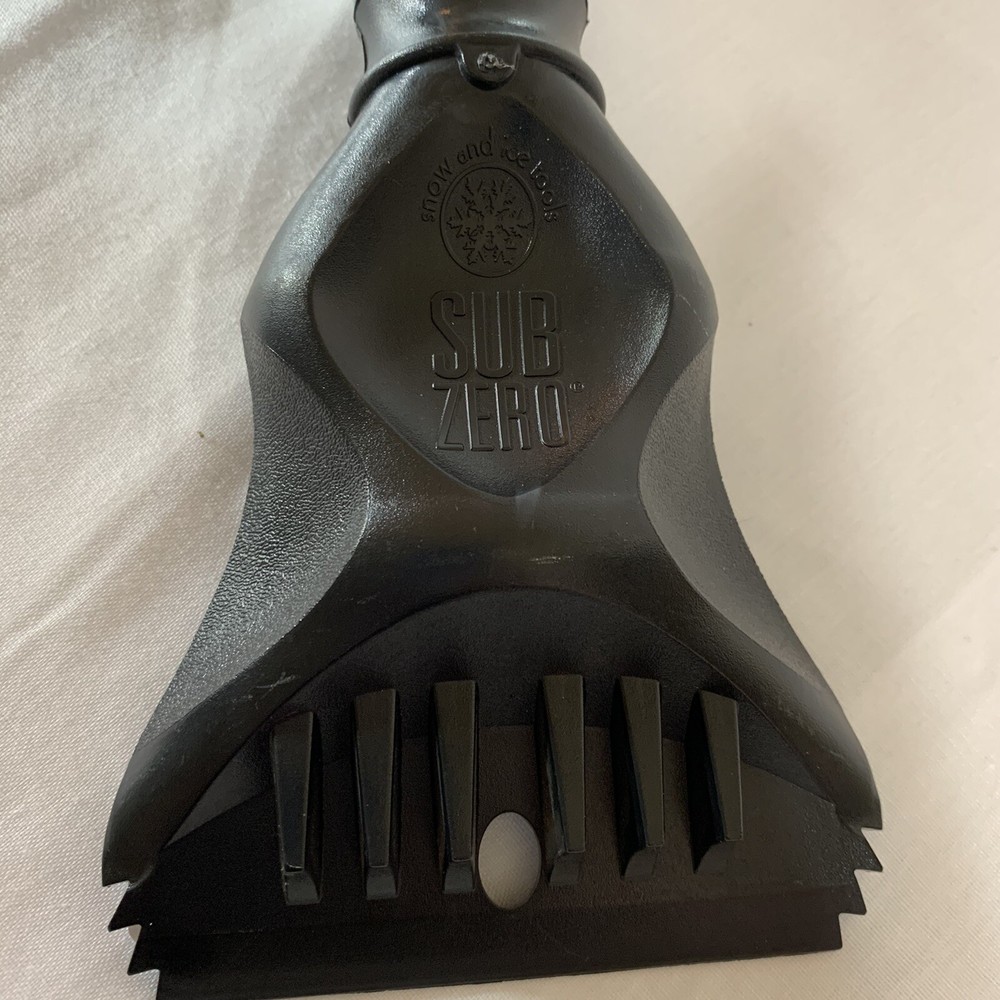 Subzero Avalanche Heavy Duty Ice Scraper & Snow Brush Combo Extends to 27" Gray