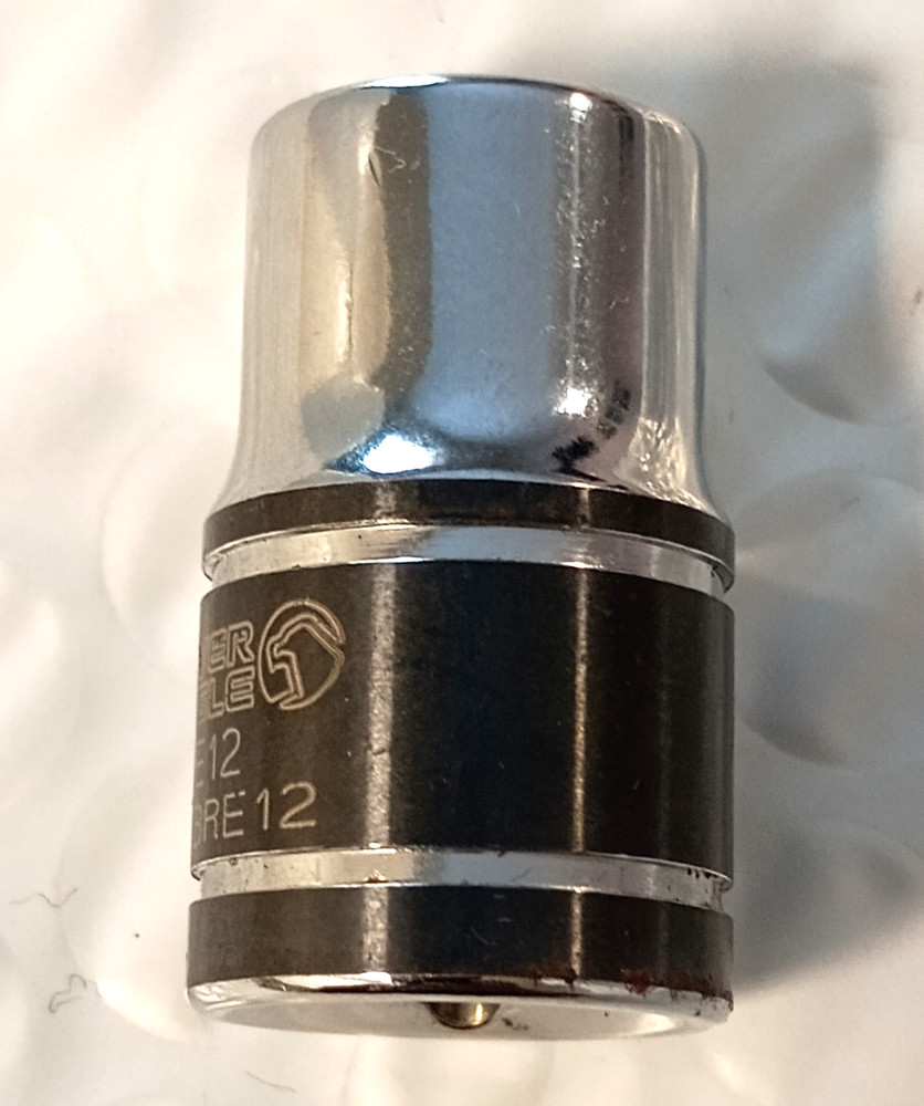 MATCO TOOLS "SILVER EAGLE" SEBRE12, 3/8" DR. E12 INVERTED/RECESSED TORX SOCKET.