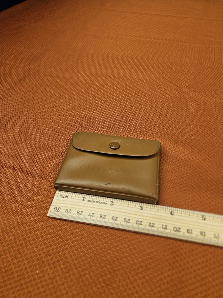 vtg 1962 geo deck, 200 minerals identification