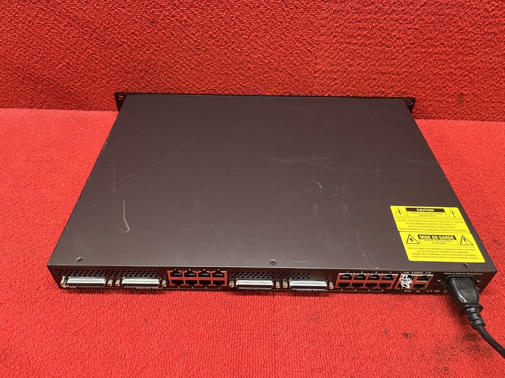 Used Wheatstone Blade 3 Microphone I/O Network Blade Tested Good Condition