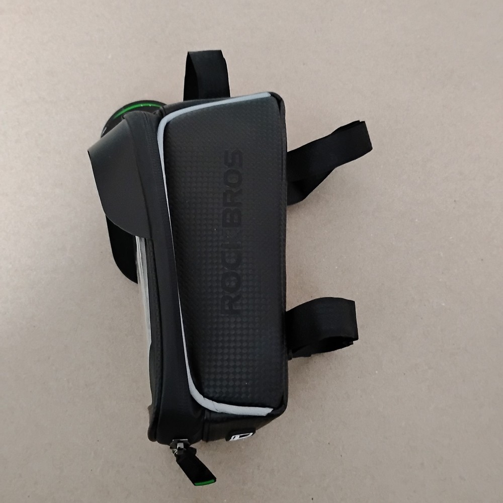 ROCKBROS Cycling Phone Case Front Frame Bag Black Touch Screen
