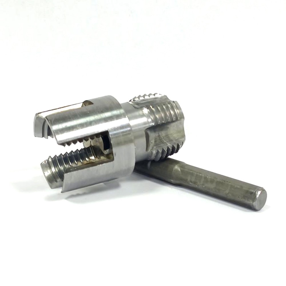 2 Pack Integrated Internal External & Pipe Threading-Tool, PVC Pipe Threader Kit