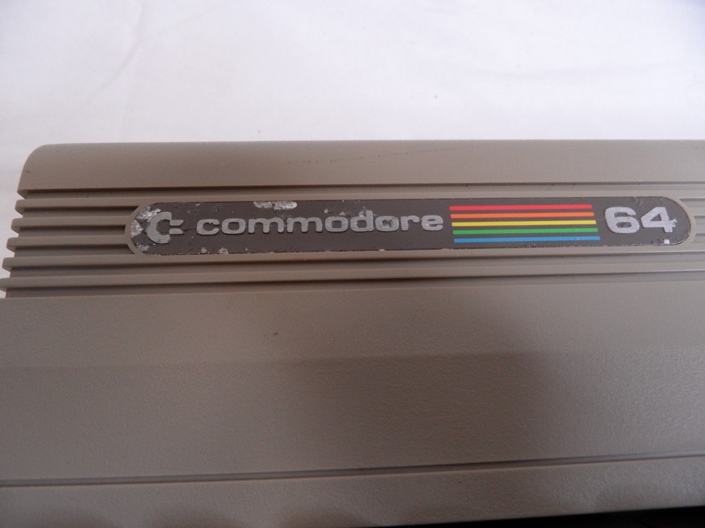 Commodore C64 Computer Heat Sinks Power Supply Video cable- TESTED