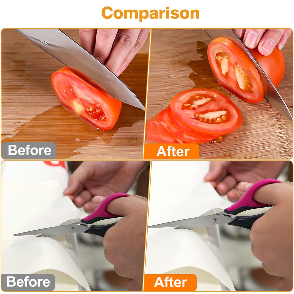 5pcs Diamond Sharpening Stone Knife Sharpener Grindstone Whetstone Kitchen Tools