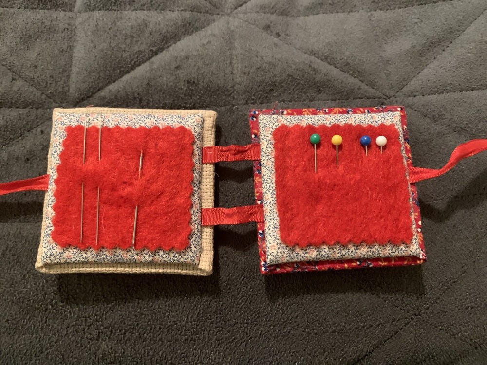 Vintage Embroidered Pin Cushion