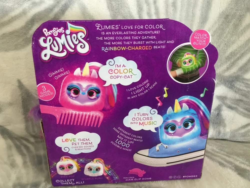 Lumies Rainbow Charged Interactive Pets New T25